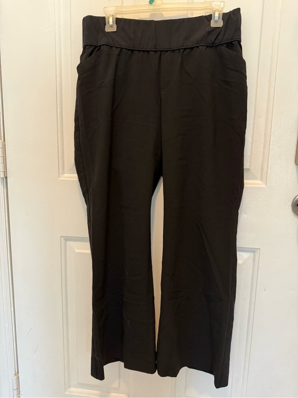 GAP Maternity Black Perfect Trouser - Stretch Waist Size 12 A